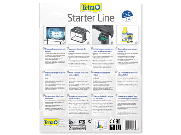 Akvárium set TETRA Starter Line LED Crayfish 30l POUZE OSOBNÍ ODBĚR