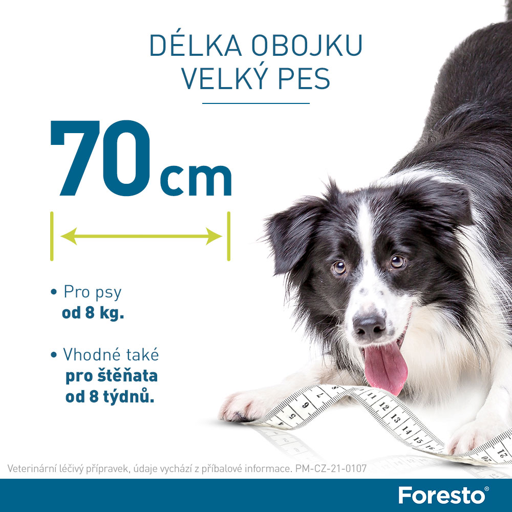 Foresto 4,50 g + 2,03 g obojek pro psy > 8 kg