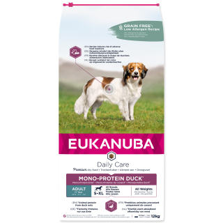 EUKANUBA Daily Care Adult Mono Protein Duck 2,3kg