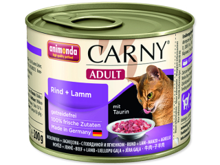 Konzerva ANIMONDA Carny Adult hovězí + jehně 400g