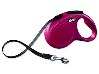 Vodítko FLEXI Classic new páska červené S 