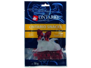 Snack ONTARIO Dog Duck Dice Small dog 70g