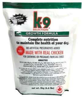 K-9 SELECTION GROWTH FORMULA 3 kg 