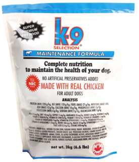 K-9 SELECTION MAINTENANCE FORMULA 3 kg 