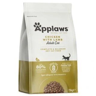 APPLAWS Dry Cat Chicken with Lamb 7,5kg