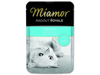 Kapsička MIAMOR Ragout Royale losos v želé 100g