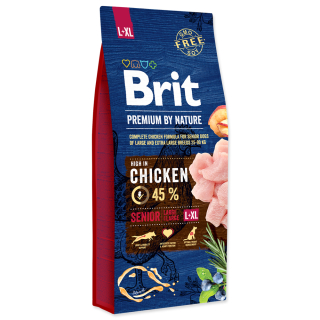 BRIT Premium by Nature Senior L+XL 15kg 