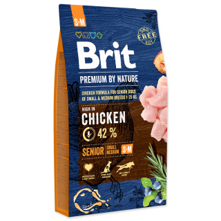 BRIT Premium by Nature Senior S+M 15kg