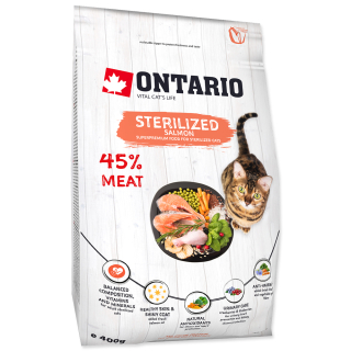 Ontario Cat Sterilized Salmon 2kg 