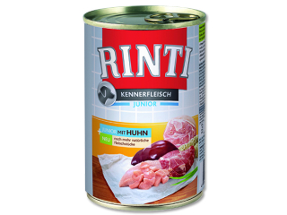 Konzerva RINTI Kennerfleisch Junior kuře 400g