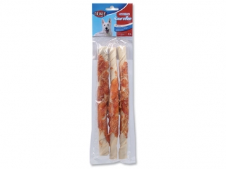 Tyčinky TRIXIE Dog Denta Fun s kuřecím masem 28 cm 250g