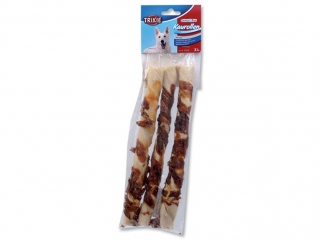 Tyčinky TRIXIE Dog Denta Fun s kachním masem 28 cm 250g