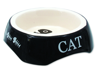 Miska MAGIC CAT potisk Cat černá 15 cm 