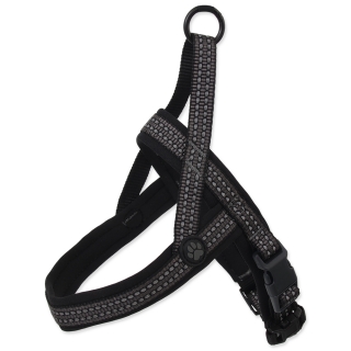 Postroj ACTIVE DOG Neoprene šedý S/M 