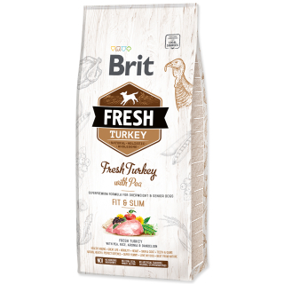 BRIT Fresh Turkey with Pea Light Fit & Slim 12kg