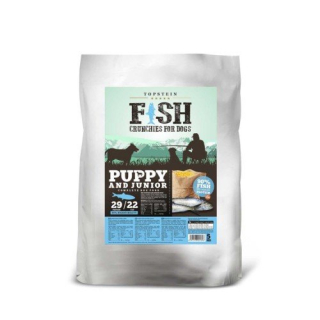 FISH CRUNCHIES FOR DOGS PUPPY AND JUNIOR 15kg