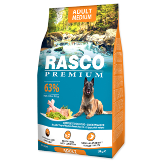 RASCO Premium Adult Medium 3kg