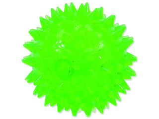 Hračka DOG FANTASY míček pískací zelený 6 cm