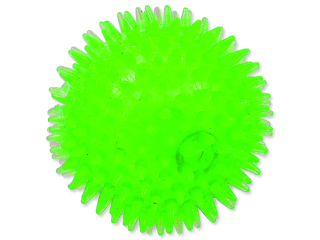 Hračka DOG FANTASY míček pískací zelený 8 cm 