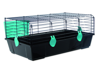 Klec SMALL ANIMALS Michal černá s modrou výbavou