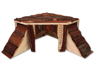 Domek SMALL ANIMALS klouzačka 25 x 25 x 15 cm 