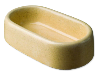 Miska BE-MI betonová oválná 9 cm 