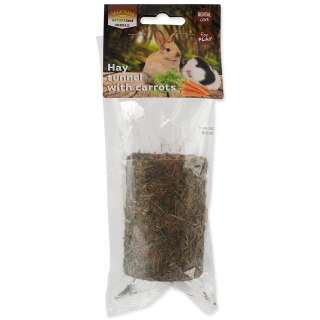 Tunel NATURE LAND Nibble ze sena plněný mrkví 125g
