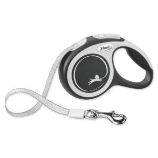 Vodítko FLEXI New Comfort páska černé L - 5 m