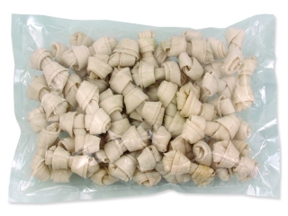 Uzle RASCO Dog buvolí bílé 6,25 cm 50ks