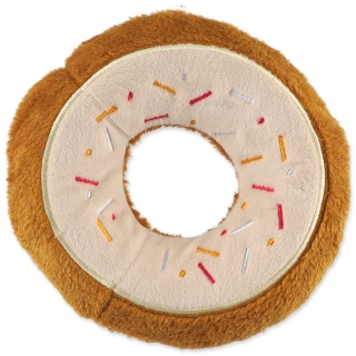 Hračka DOG FANTASY donut bílý 19 cm
