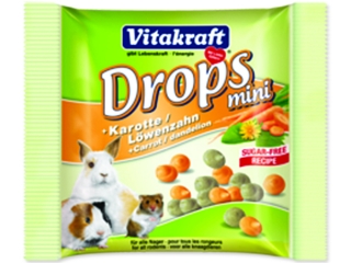 Drops VITAKRAFT Happy Karotte Rabbit 40g
