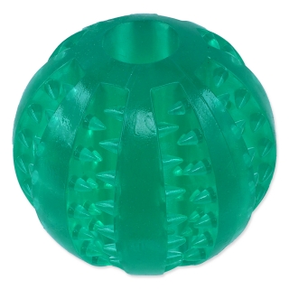 Míček DOG FANTASY DENTAL MINT zelený 7cm