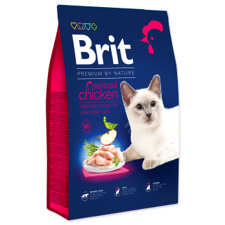 BRIT Premium by Nature Cat Sterilized Chicken 8kg