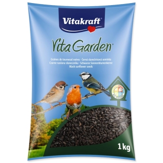 Krmivo VITAKRAFT Vita Garden slunečnice černá 1kg
