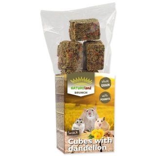 Pochoutka NATURE LAND Brunch celozrnné kostky s pampeliškou 90g