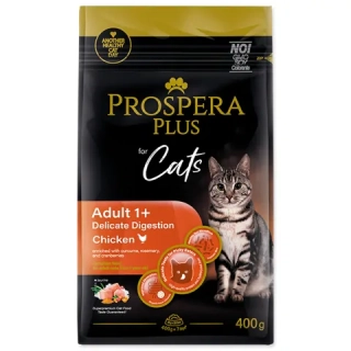 Krmivo Prospera Plus Adult 1+ Chicken Delicate Digestion 0,4kg
