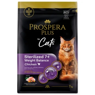 Krmivo Prospera Plus Sterilized 7+ Chicken Weight Balance 7kg