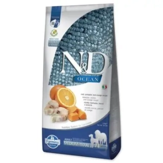 N&D Ocean Dog Adult Medium/Maxi Codfish&Pumpkin&Orange 12kg