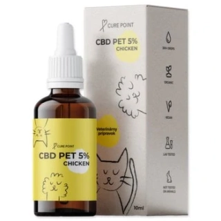 CBD olej CurePoint pro zvířata kuře 10ml