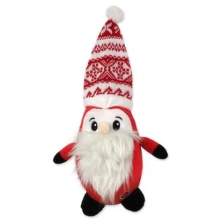 Dog Fantasy plyš Winter Tale Santa vánoční pískací 40 cm