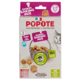 Pečící směs Popote kachní pro kočky 200g