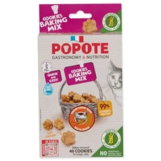 Pečící směs Popote kuřecí Grain Free pro kočky 200g