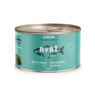 Konzerva Louie rybí s řasami, vitamíny a minerály 200g