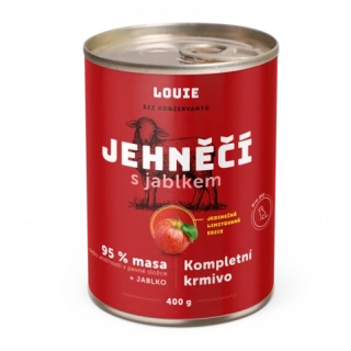 Konzerva Louie jehněčí s jablkem 400g