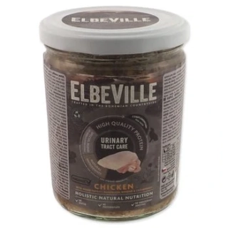Sklenice Elbeville Dog Urinary Tract Care, kuřecí s přidanou petrželí, pampeliškou, 440ml