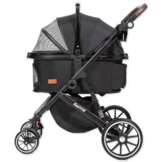 Kenyone Kočárek černá konstrukce 62 x 90 x 108 cm