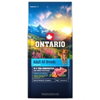 Ontario Adult All Breeds Monoprotein Tuna & Sweet Potatoes 20 kg