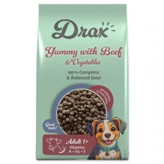 Krmivo Drax Adult s hovězím a se zeleninou 3kg