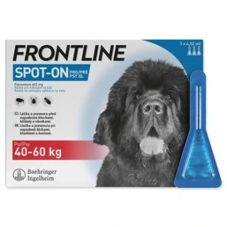 FRONTLINE COMBO spot-on pro psy XL (40-60 kg) - 3 ks