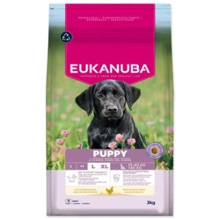 Krmivo EUKANUBA Puppy Large rich in fresh chicken 15 kg